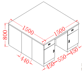 All Steel Work Bench YR06014-10