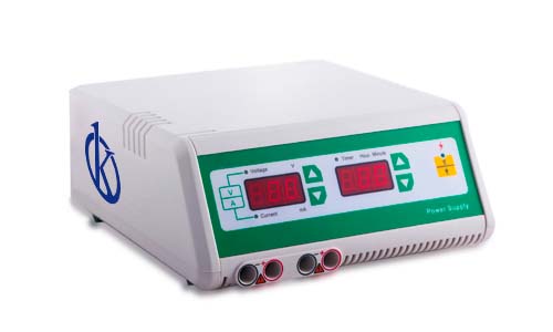 Is a power supply important for an electrophoresis camera?