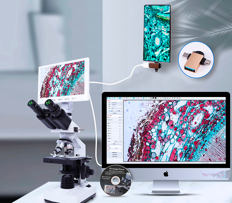 What is a dark field microscope?