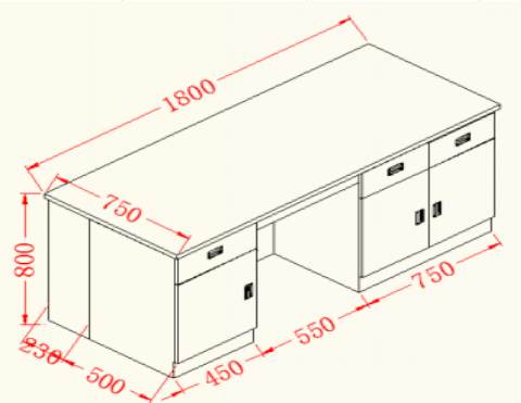 304 Stainless Steel Laboratory Work Bench YR06013-1 // YR06013-13 – 3